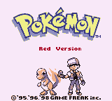 Pokemon Red 151 Title Screen